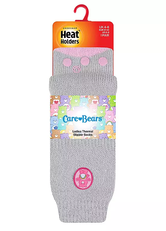 Heat Holders Ladies Care Bear Socks 3 Heat Holders Ladies Care Bear Socks