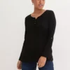 Henley Neckline Tunic -Lush Fit Store Henley Neckline Tunic977376FRSP