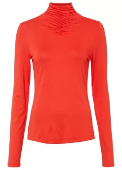 High Neck Long Sleeve Top -Lush Fit Store High Neck Long Sleeve Top911451FRSC