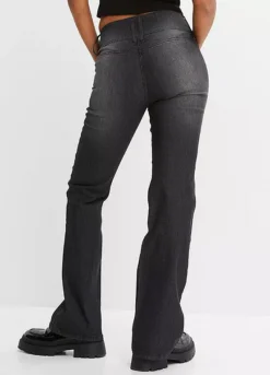 High Waist Flared Jeans -Lush Fit Store High Waist Flared Jeans927273FRSP W01