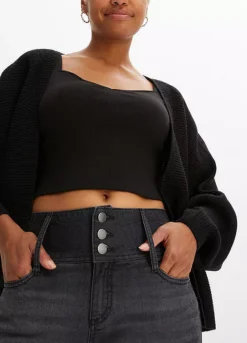 High Waist Flared Jeans -Lush Fit Store High Waist Flared Jeans927273FRSP W02