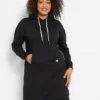 Hooded Sweat Dress -Lush Fit Store Hooded Sweat Dress923105FRSB