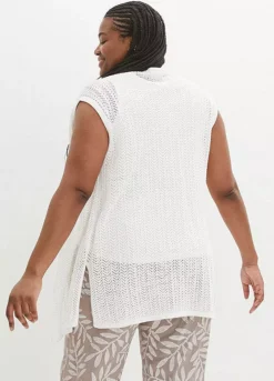 Knitted Beach Cover Up -Lush Fit Store Knitted Beach Cover Up928058FRSB W01