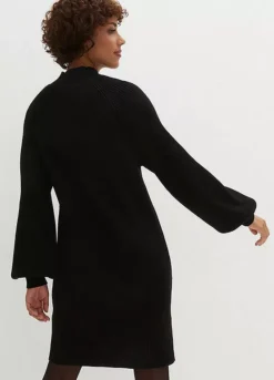 Knitted Jumper Dress -Lush Fit Store Knitted Jumper Dress956978FRSP W01