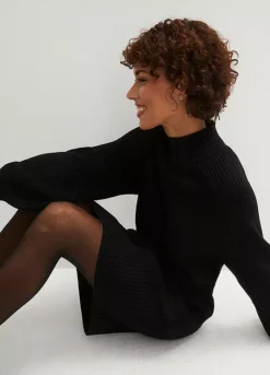 Knitted Jumper Dress -Lush Fit Store Knitted Jumper Dress956978FRSP W02