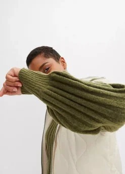 Knitted V-Neck Midi Dress -Lush Fit Store Knitted V Neck Midi Dress953138FRSP W02