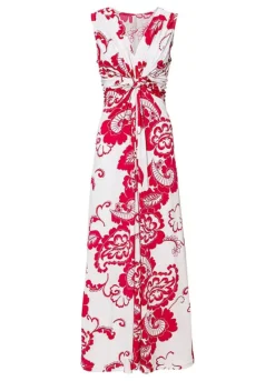 Knotted Paisley Print Maxi Dress -Lush Fit Store Knotted Paisley Print Maxi Dress948110FRSC