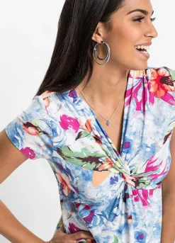 Knotted Summer Top -Lush Fit Store Knotted Summer Top911905FRSP W02