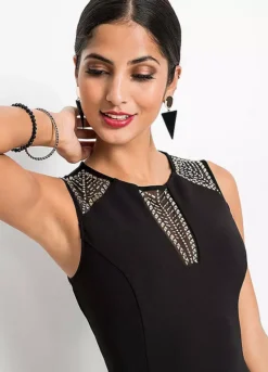 Lace Detail Dress -Lush Fit Store Lace Detail Dress930894FRSP W03