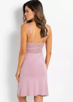 Lace Detail Slip -Lush Fit Store Lace Detail Slip946252FRSP W01