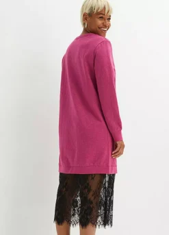 Lace Insert Sweatshirt Dress -Lush Fit Store Lace Insert Sweatshirt Dress946448FRSP W01