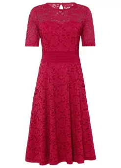 Lace Skater Dress -Lush Fit Store Lace Skater Dress958936FRSC