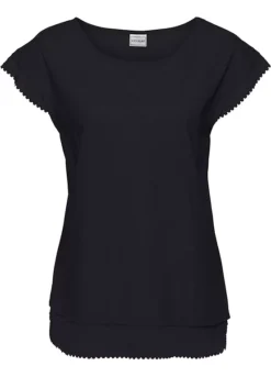 Lace Trim T-Shirt