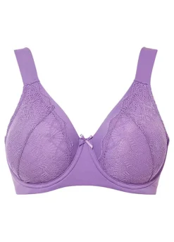 Lace Underwired Minimiser Bra -Lush Fit Store Lace Underwired Minimiser Bra918814FRSC
