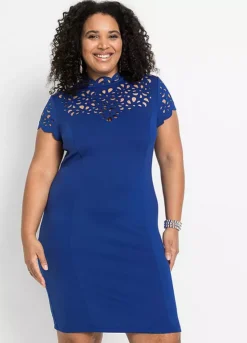 Laser Cut Party Dress