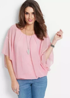 Layered Chiffon Blouse
