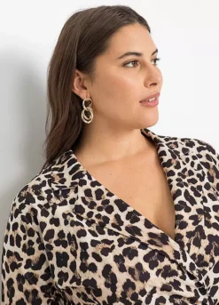 Leopard Print Midi Dress -Lush Fit Store Leopard Print Midi Dress970254FRSB W02