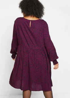 Leopard Print Tiered Dress -Lush Fit Store Leopard Print Tiered Dress962677FRSB W01