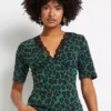 Leopard Print Top -Lush Fit Store Leopard Print Top906924FRSP