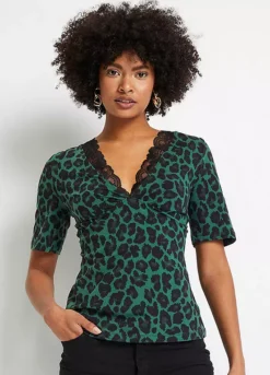 Leopard Print Top