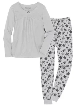 Long Printed Pyjamas -Lush Fit Store Long Printed Pyjamas952486FRSC