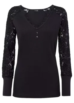 Long Sleeve Top -Lush Fit Store Long Sleeve Top939606FRSC