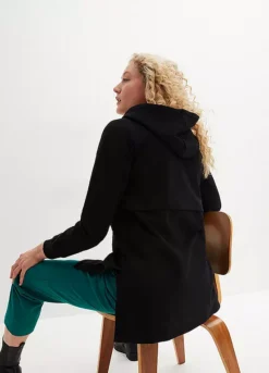 Longline Over The Head Hoodie -Lush Fit Store Longline Over The Head Hoodie908310FRSP W01