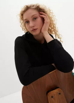 Longline Over The Head Hoodie -Lush Fit Store Longline Over The Head Hoodie908310FRSP W02