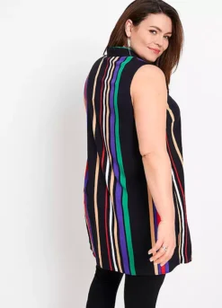 Longline Sleeveless Blouse -Lush Fit Store Longline Sleeveless Blouse924598FRSP W01