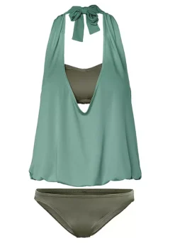 Loose Fit V-Neck Tankini -Lush Fit Store Loose Fit V Neck Tankini921845FRSC