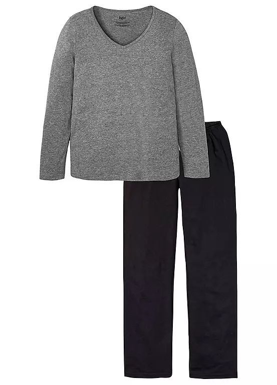 Loose V-Neck Pyjamas 4 Loose V-Neck Pyjamas - Image 2