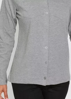 Marl Jersey Shirt -Lush Fit Store Marl Jersey Shirt950239FRSP W03