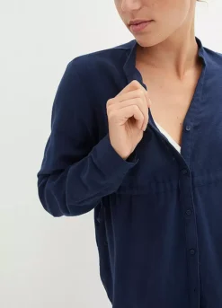 Maternity Flannel Blouse -Lush Fit Store Maternity Flannel Blouse949236FRSP W03