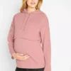 Maternity Lace Trim Hoodie -Lush Fit Store Maternity Lace Trim Hoodie919435FRSP