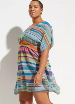 Multicolour Beach Cover-Up