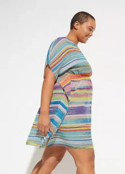 Multicolour Beach Cover-Up -Lush Fit Store Multicolour Beach Cover Up974145FRSB W02