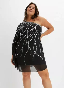 One Shoulder Party Dress