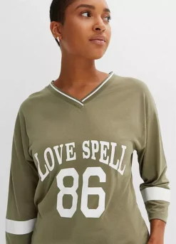 Oversized Print T-Shirt -Lush Fit Store Oversized Print T Shirt934867FRSP W02