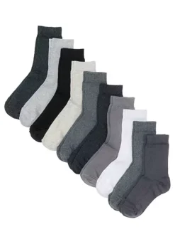 Pack Of 10 Pairs Of Socks -Lush Fit Store Pack of 10 Pairs of Socks962854FRSC