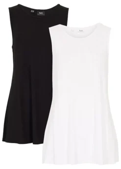 Pack Of 2 Jersey Tank Tops