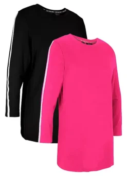 Pack Of 2 Three Quarter Length Sleeve Tops