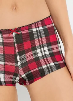 Pack Of 4 Christmas Shorts -Lush Fit Store Pack of 4 Christmas Shorts975386FRSP W03