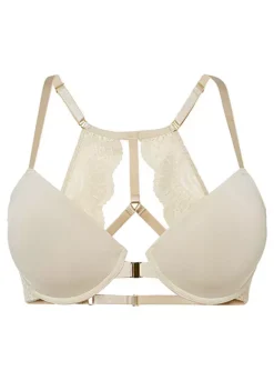 Padded Front Fastening Underwired Bra -Lush Fit Store Padded Front Fastening Underwired Bra935421FRSC