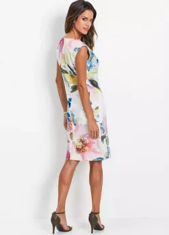 Painterly Shift Dress -Lush Fit Store Painterly Shift Dress954738FRSP W01