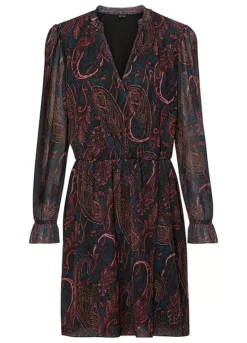 Paisley Net Dress -Lush Fit Store Paisley Net Dress932604FRSC