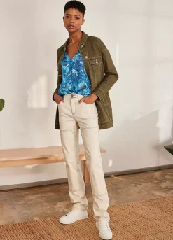 Paisley Print Blouse -Lush Fit Store Paisley Print Blouse950321FRSL