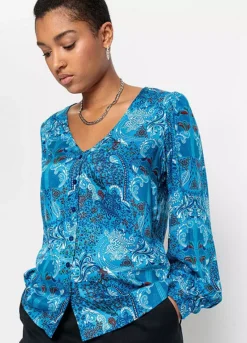Paisley Print Blouse