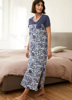 Paisley Print Nightie -Lush Fit Store Paisley Print Nightie975888FRSL