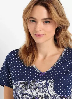 Paisley Print Nightie -Lush Fit Store Paisley Print Nightie975888FRSP W02