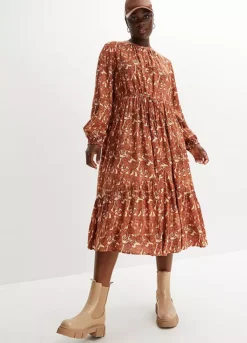 Paisley Print Shirt Dress